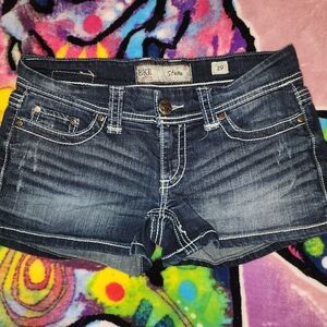 BKE Stella Dark Blue Jean Shorts